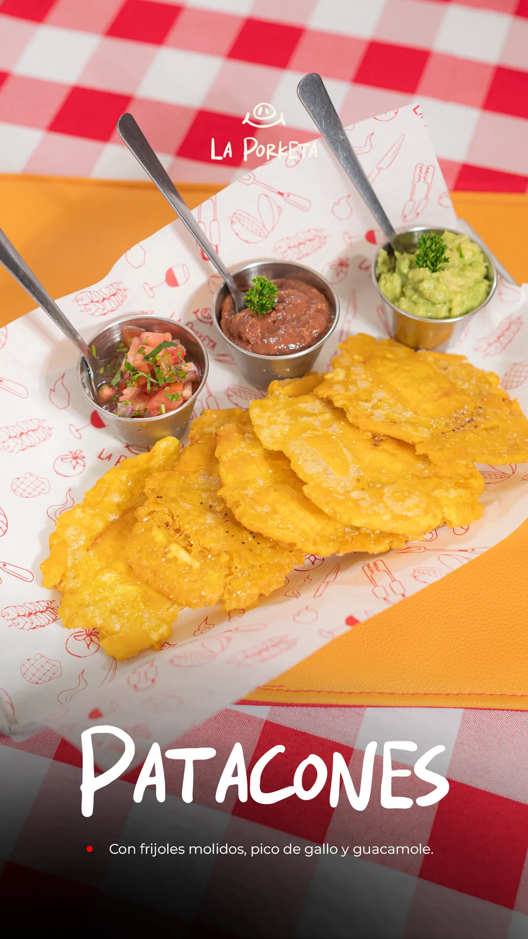 La Porketa — Platillos — 18-tall